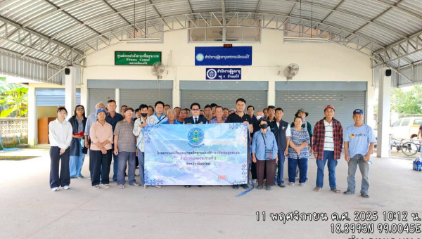 โครงการส่งน้ำและบำรุงรักษาแม่แฝก-แม่งัดสมบูรณ์ชล จัดประชุมชี้แจงแผนจัดสรรน้ำสำหรับการเพาะปลูกพืชฤดูแล้ง ปี 2568/69 เขตพื้นที่ ต.หนองหาร และ ต.หนองจ๊อม อ.สันทราย จ.เชียงใหม่