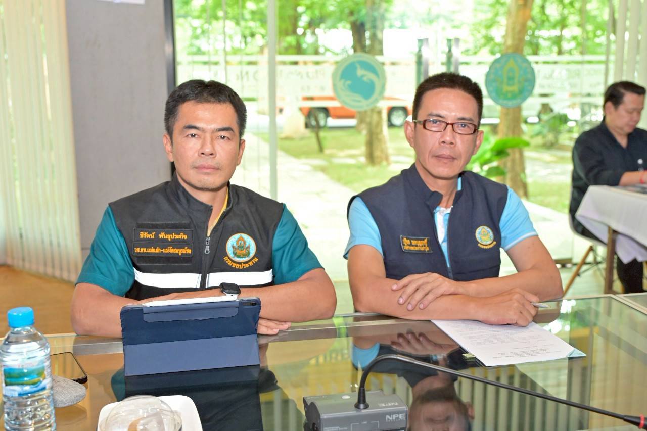 โครงการส่งน้ำและบำรุงรักษาแม่แฝก-แม่งัดสมบูรณ์ชล ร่วมประชุมหารือการแก้ไขปัญหาการบุกรุกที่ราชพัสดุที่อยู่ในความครอบครองของกรมชลประทาน