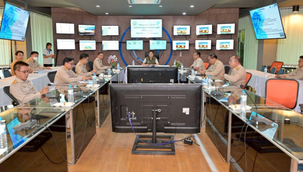 โครงการส่งน้ำและบำรุงรักษาแม่แฝก-แม่งัดสมบูรณ์ชล ร่วมประชุมคณะอนุกรรมการติดตามและวิเคราะห์แนวโน้มสถานการณ์น้ำ
