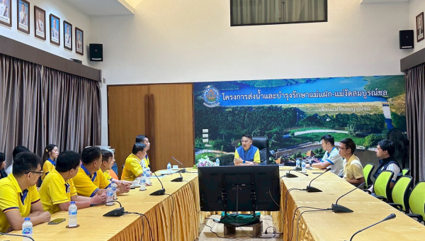 โครงการส่งน้ำและบำรุงรักษาแม่แฝก-แม่งัดสมบูรณ์ชล  ร่วมมือโรงไฟฟ้าเขื่อนแม่งัดสมบูรณ์ชล ดำเนินการตามแผนซ่อมบำรุงรักษาเครื่องกำเนิดไฟฟ้า ประจำปี 2568 