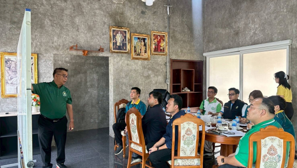 ผอ.โครงการส่งน้ำและบำรุงรักษาแม่แฝก-แม่งัดสมบูรณ์ชล นำหัวหน้าฝ่ายร่วมประชุมหารือแนวทางการปฏิบัติกระบวนงานเอกสารการก่อสร้างและการจัดทำค่าแรงลูกจ้าง ปีงบฯ 68 (เพิ่มเติม) และเตรียมความพร้อม ปีงบฯ 69