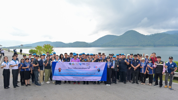 โครงการส่งน้ำและบำรุงรักษาแม่แฝก-แม่งัดสมบูรณ์ชล ร่วมกิจกรรมโครงการสื่อมวลชนสัญจร ขับเคลื่อนนโยบาย RID UNITED ภายใต้แนวคิด “มุ่งสร้างความมั่นคงด้านน้ำอย่างยั่งยืน” และเตรียมพร้อมรับมือพายุ“คาจิกิ” (KAJIKI) บริหารจัดการน้ำเขื่อนแม่งัดฯ เต็มประสิทธิภาพ