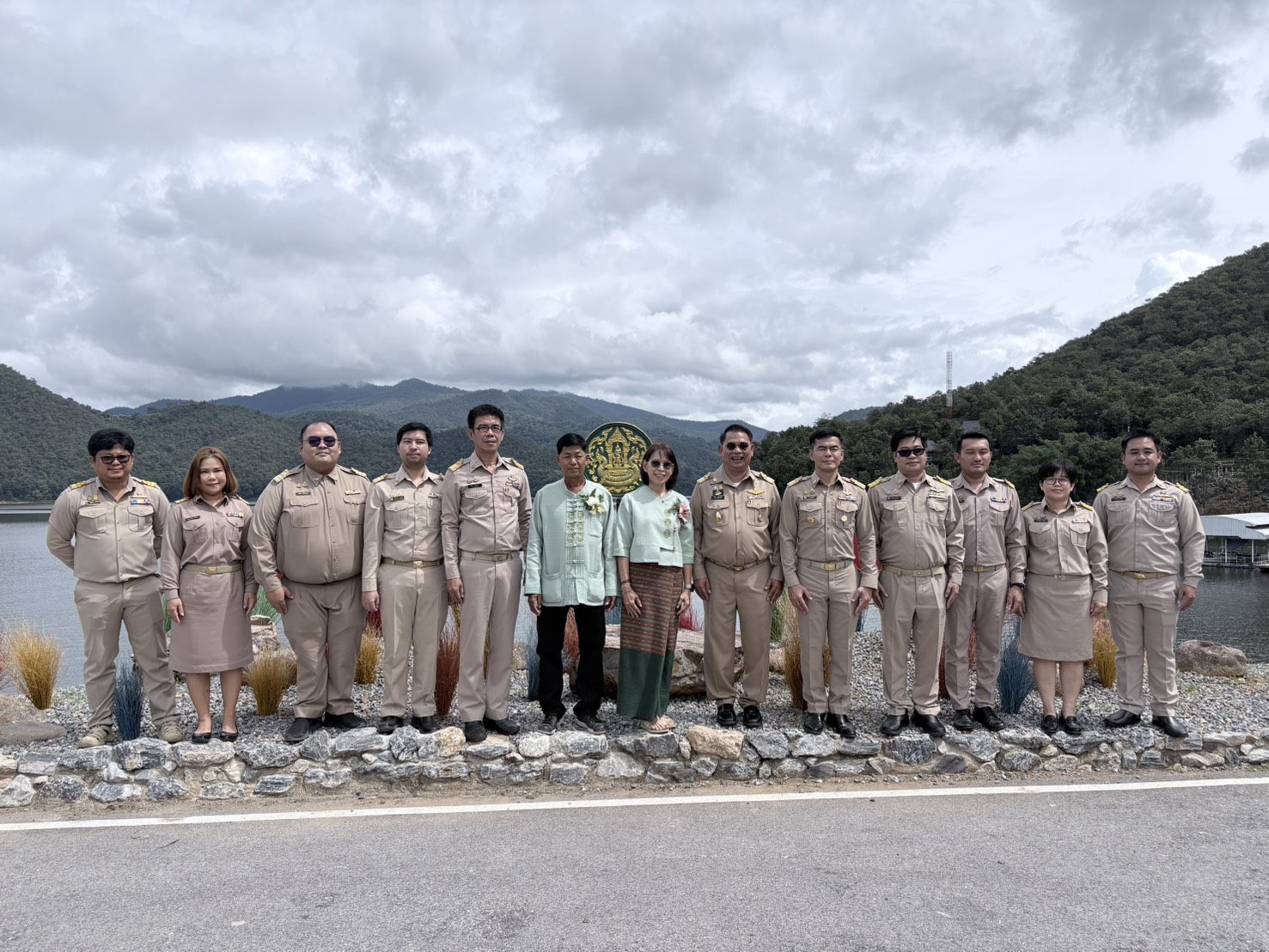 โครงการส่งน้ำและบำรุงรักษาแม่แฝก-แม่งัดสมบูรณ์ชล จัดพิธีมุทิตาจิตลูกจ้างประจำที่เกษียณอายุราชการ ประจำปี 2568 ภายใต้ชื่องาน &quot;ความภูมิใจ สู่วัยเกษียณ&quot;