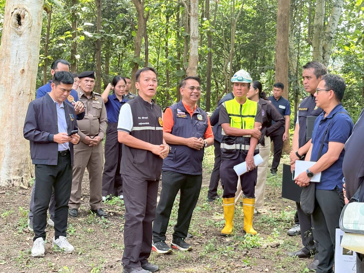 ผอ.โครงการส่งน้ำและบำรุงรักษาแม่แฝก-แม่งัดสมบูรณ์ชล ลงพื้นที่ร่วมกับรองผู้ว่าราชการจังหวัดเชียงใหม่ ตรวจสถานที่เก็บรักษาวัตถุระเบิด